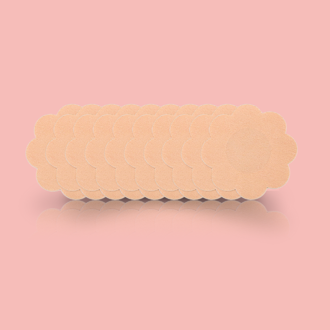 Boob Tape + Silicon Nipple Cover + Disposable Nipple Cover+ Adhesive Removal Spray