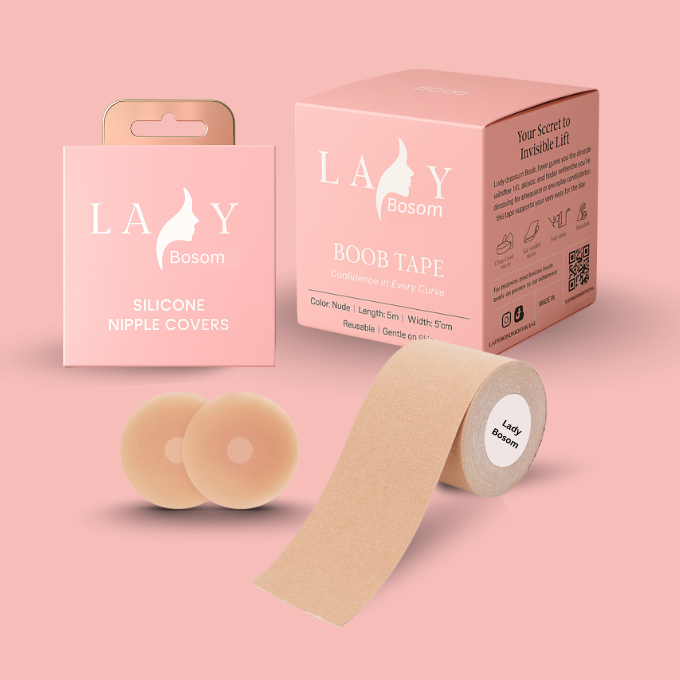 Boob Tape + Silicone Nipple Covers