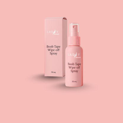 Boob Tape + Silicon Nipple Cover + Disposable Nipple Cover+ Adhesive Removal Spray