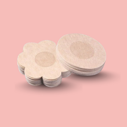 Boob Tape + Silicon Nipple Cover + Disposable Nipple Cover+ Adhesive Removal Spray
