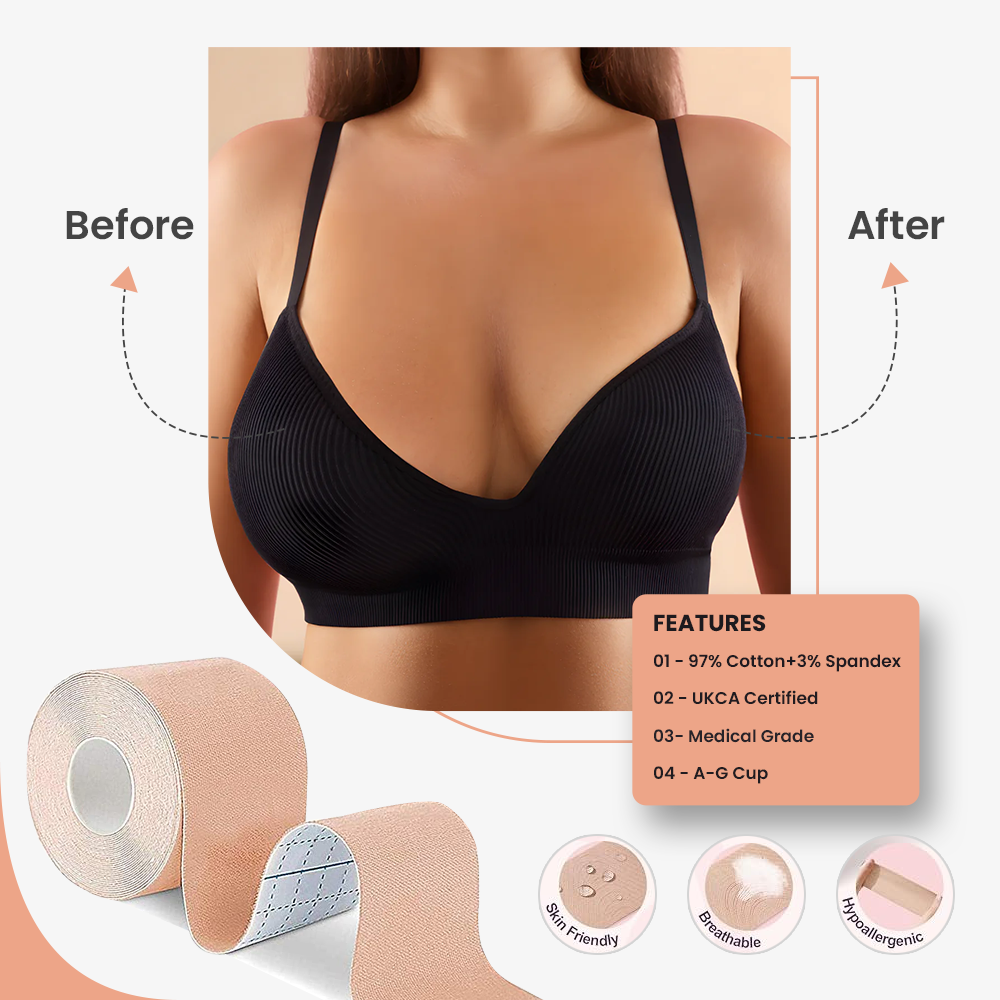 Invisible Boob Tape – Lift & Support for Every Outfit