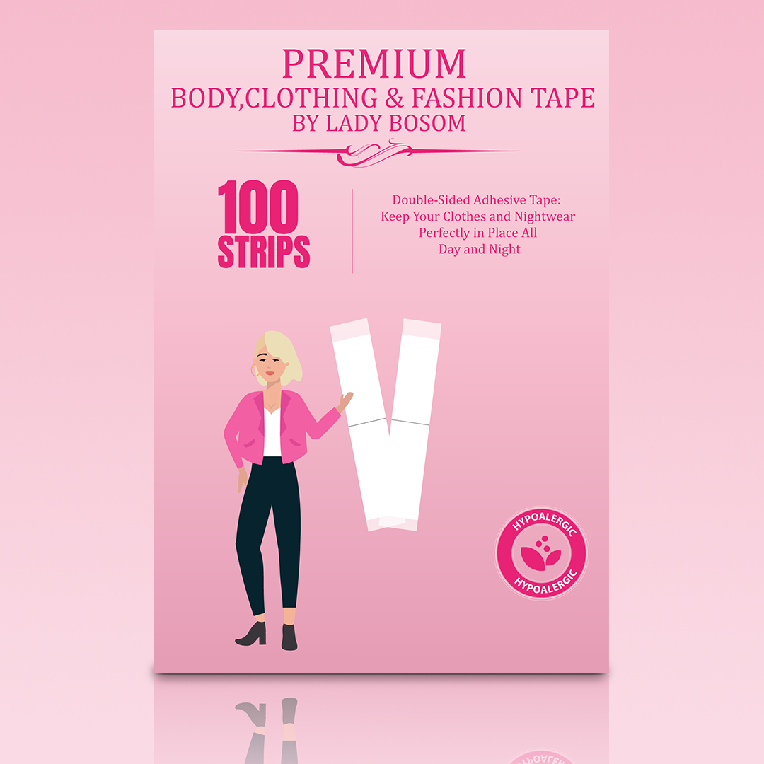Double-Sided Body Tape Strips